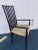 Set of 8 Elegant High-End Ebonized Wood Dining Chairs: Tall Back Dessin Fournir Slat Back Black Hand Rubbed Ebonized Wood With Rush Seats. Set of 8 For Sale - Image 9 of 12