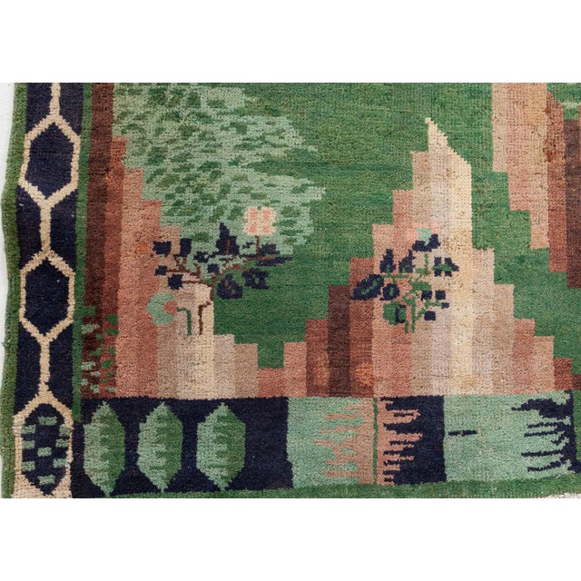 Antique Chinese Deco Rug Doris Leslie Blau For Sale - Image 10 of 10