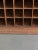 Wood Antique Wooden Honeycomb Bookcase For Sale - Image 7 of 11