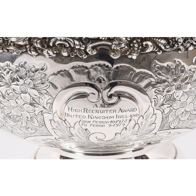 Antique Silver-Plated Copper Wine Cooler by Barker Ellis, 20th Century For Sale - Image 6 of 13