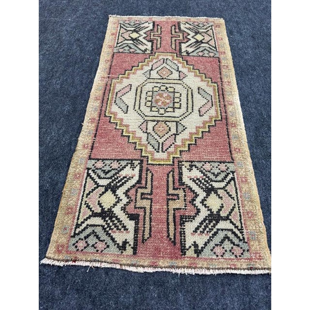 Turkish Yastik Rug 1'7" x 3'3" #24198 Explore a curated collection of hallway runners, wool rugs, and handmade...