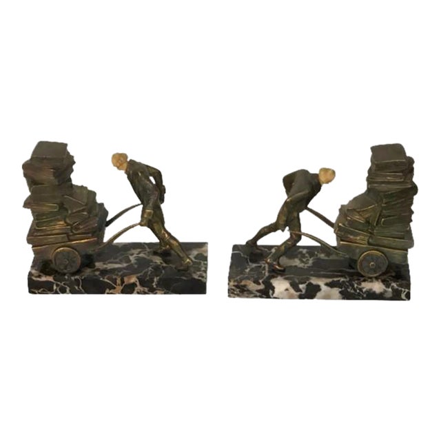 1960s Vintage William Shakespeare Bookends - Set of 2 For Sale