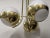 2000 - 2009 Round Murano Glass and Brass Chandelier, 2000s For Sale - Image 5 of 10
