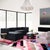 Callie Black Velvet Sectional, Left Arm Facing For Sale In Los Angeles - Image 6 of 7