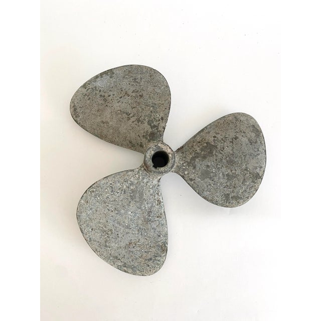 Mid 20th Century Vintage Salvaged Boat Propeller For Sale - Image 5 of 7