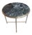 French Pair of Mid 20th Century Attributed to Maison Jansen Round Side Tables With Marble Tops For Sale - Image 3 of 8