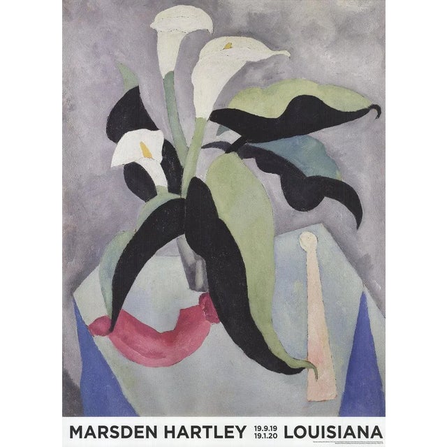2019 Marsden Hartley 'Still Life No. 9' Contemporary Neutral,Blue Offset Lithograph For Sale - Image 4 of 4