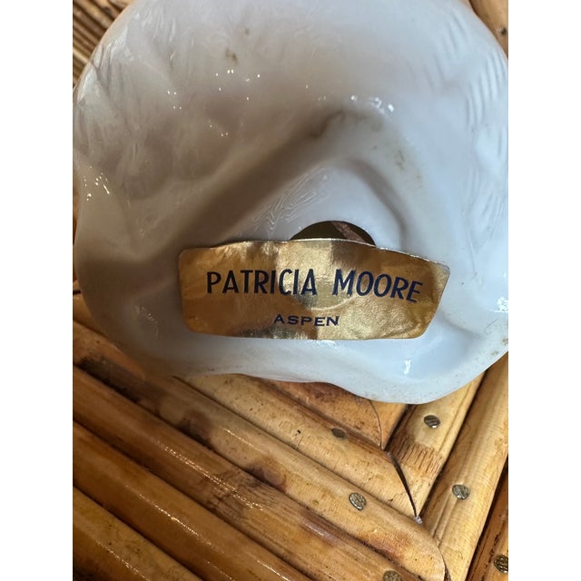 White Vintage Petite White Porcelain Owl Sculpture From Patricia Moore Gallery in Aspen For Sale - Image 8 of 15