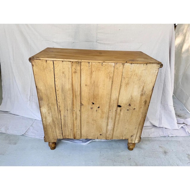 19th Century English Pine Chest For Sale - Image 11 of 11