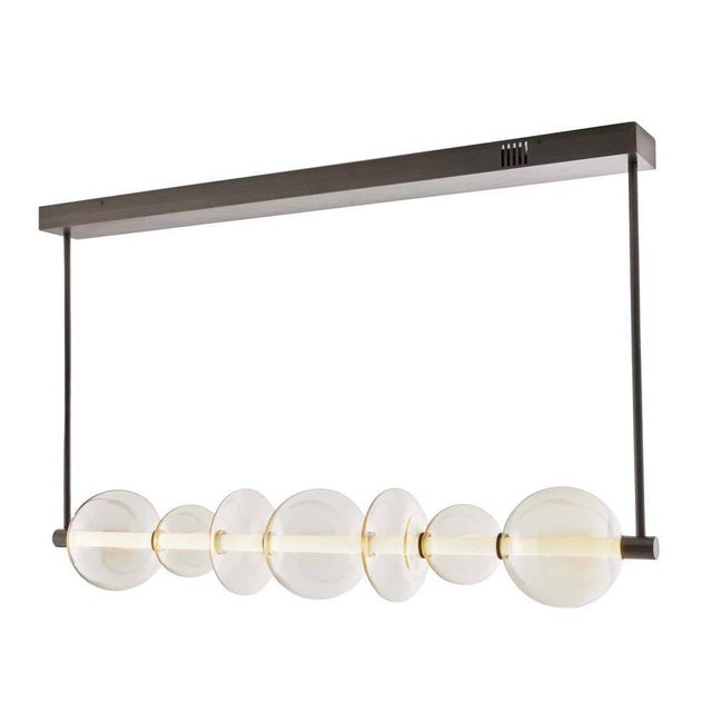 2020s Arteriors Home Raphael Linear Chandelier For Sale - Image 5 of 10