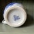 1980s Vintage Blue & White Ceramic Pitcher For Sale - Image 5 of 7