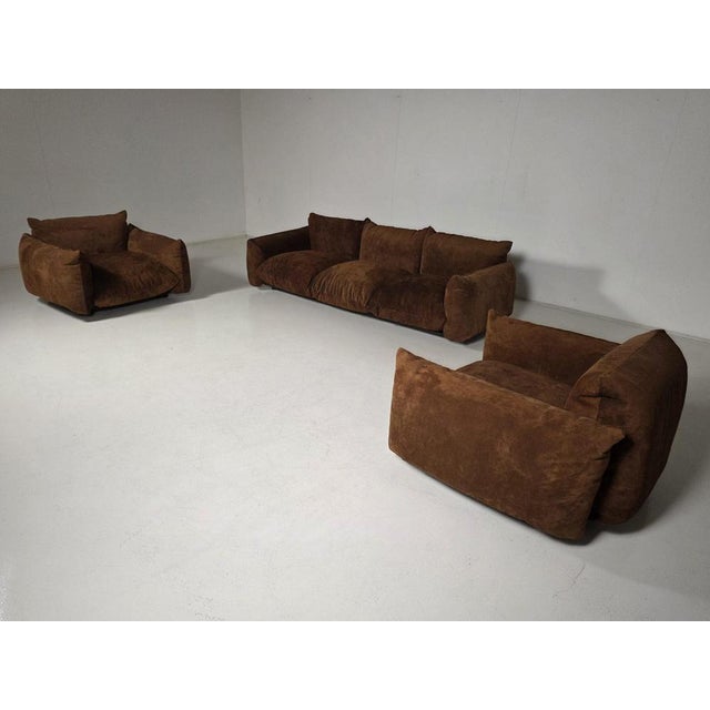 Marenco Lounge Chairs by Mario Marenco for Arflex, 1970s, Set of 2 For Sale - Image 6 of 9