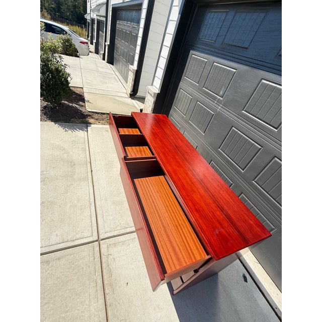 Vintage Mobican Danish Rosewood Lowboy Dresser For Sale In Atlanta - Image 6 of 8
