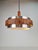 1960s Vintage Scandinavian Pendant Lamp in Teak, 1960s For Sale - Image 5 of 12