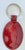 Cartier Vintage Burgundy Red Leather Key Chain Bag Charm, 1980s Design For Sale In Palm Springs - Image 6 of 6