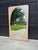 Modern Oversized Modern Pearlescent Oval Wall Mirror For Sale - Image 3 of 5