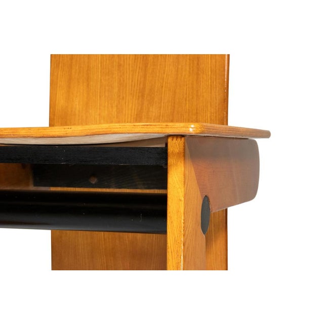 1970s Set of Modernist Chairs by Carlo Scarpa for Gavina, Italy, 1974 For Sale - Image 5 of 7