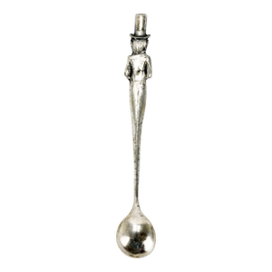 Vintage American W.C. Fields Pewter Cocktail Spoon Mixer 1930's