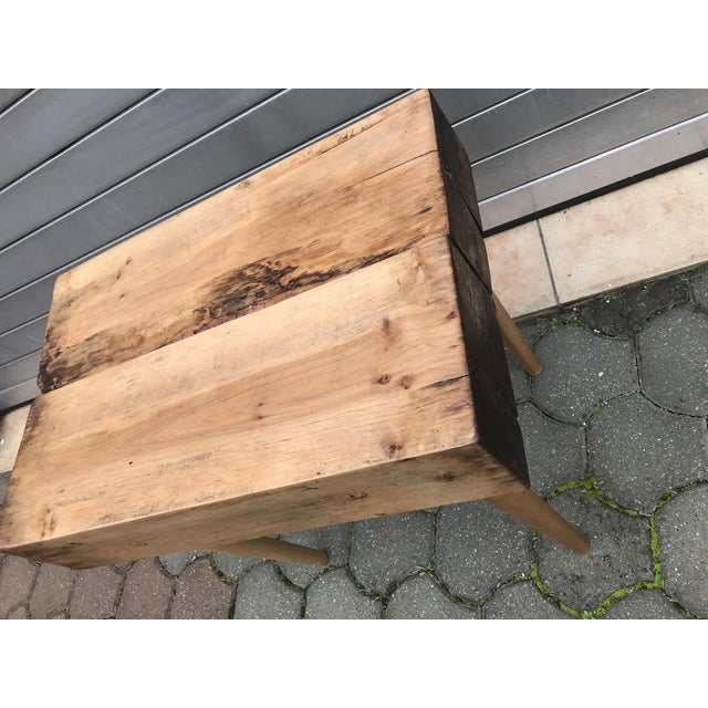 Massive Coffee Table in Wooden Logs, 1920s For Sale - Image 9 of 18