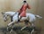Large British Sporting Masterpiece Painting “Hare Seeds Gentlemen! Hare Seeds — With The Quorn Hunt” Believed to Depict...
