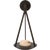Divina 19" Floating Bowl Sconce in Modern Iron with Alabaster Designer: Barbara Barry Finish: Modern Iron Height: 19"...