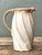 White Vintage Original Studio Pottery Swirl Vase For Sale - Image 8 of 12