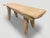 Andrianna Shamaris St. Barts Bleached Teak Wood Bench For Sale - Image 4 of 6