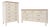 1970s Custom Refinished Kindel Grand Rapids French Directoire 14-Drawer Bedroom Suite (2-Piece Set) For Sale