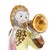 Mid 20th Century Pair of Vintage Hand-Painted Porcelain Singerie Monkey Musician Figurines For Sale - Image 5 of 10