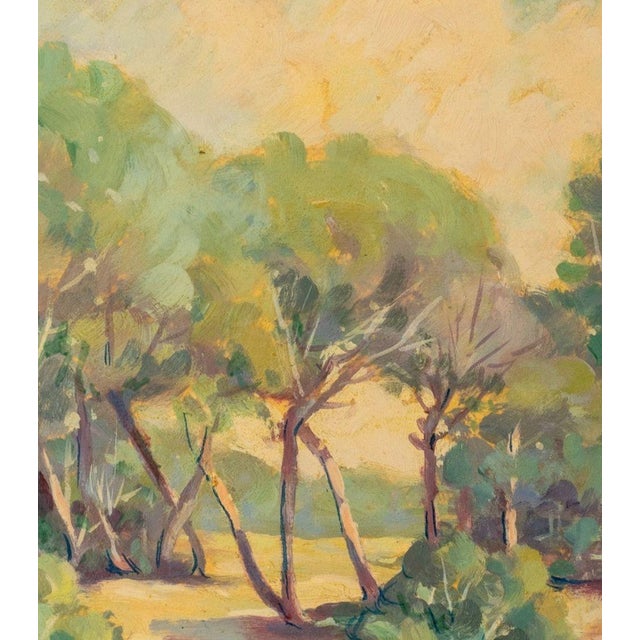 Hartwell Ayles Landscape Scenes Oil on Panel, 2 For Sale - Image 9 of 11