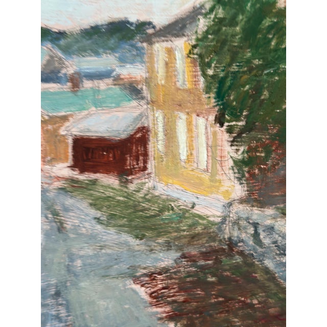 John Hedman, City View, 1982, Oil Painting on Panel, Framed For Sale - Image 10 of 18