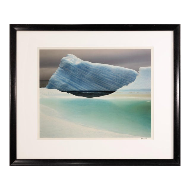 Jody Forster Peppermint Iceberg Antarctica 1992/1999 Signed Fujicolor Print #30 For Sale