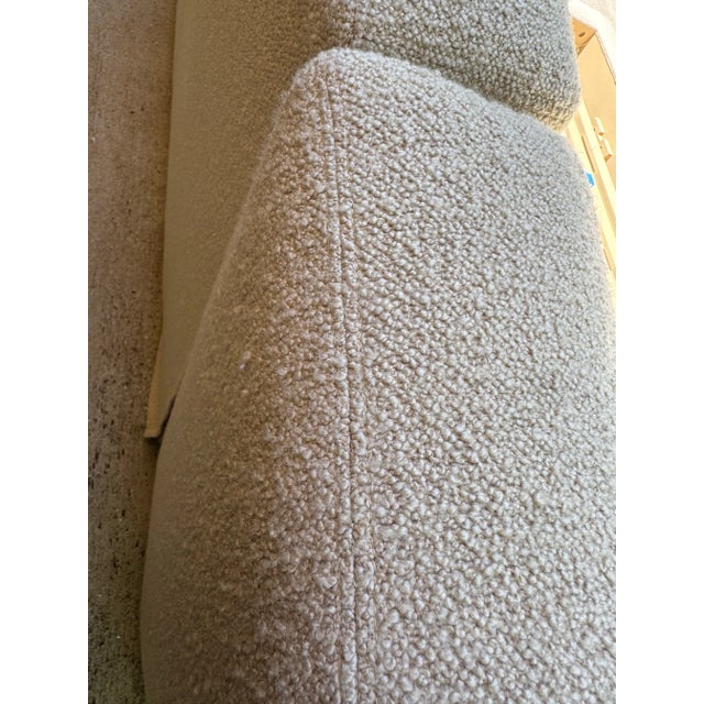 Caracole Luna Winged Upholstered Platform King Bed For Sale - Image 9 of 12