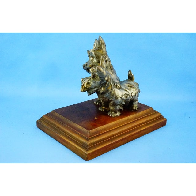 Carmelo Ganci, Scottish Terrier Dog Sculpture, Ceramic For Sale - Image 6 of 18