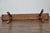 Brown Mid 20th Century Rustic Pine Bench with Hand-Hewn Details – Versatile American Craftsmanship For Sale - Image 8 of 10