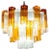 Gold and Clear Murano Glass Tronchi Chandelier, 1970s For Sale - Image 14 of 18