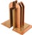 Copper Art Deco Bookends by Von Nessen for Chase, 1930s, Set of 2 For Sale - Image 8 of 10
