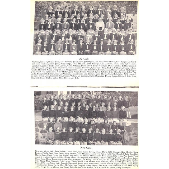 The Farmington Year Book Miss Porter's School 1950 For Sale - Image 12 of 12