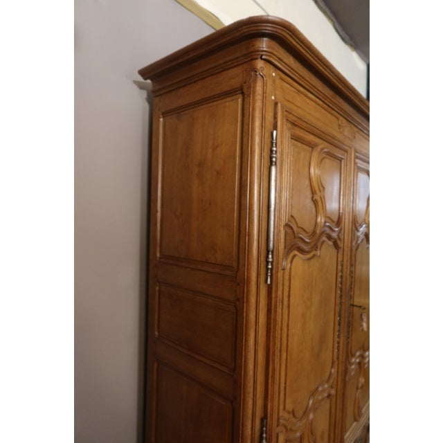 18th Century Wardrobe in Oak For Sale - Image 11 of 14