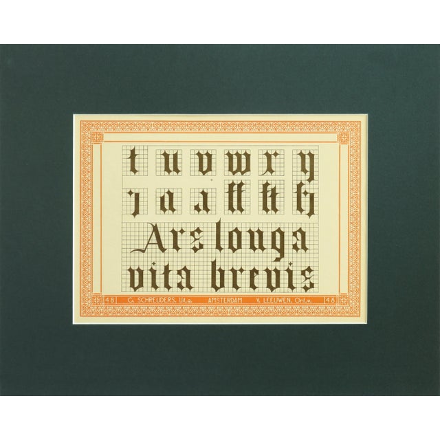 Date: 1907 Size: 16 x 20 inches (external mat), 9.50 x 13.25 inches (internal size) Printer: K. Van Leeuwen I love...