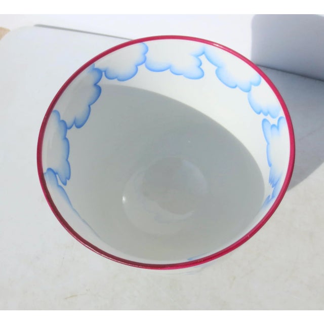 Ceramic Vintage Re-Edition 1980s' Gio Ponti "Alata" Bowl For Sale - Image 7 of 9