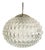 Bubble Glass Pendant Lamp, 1970s For Sale