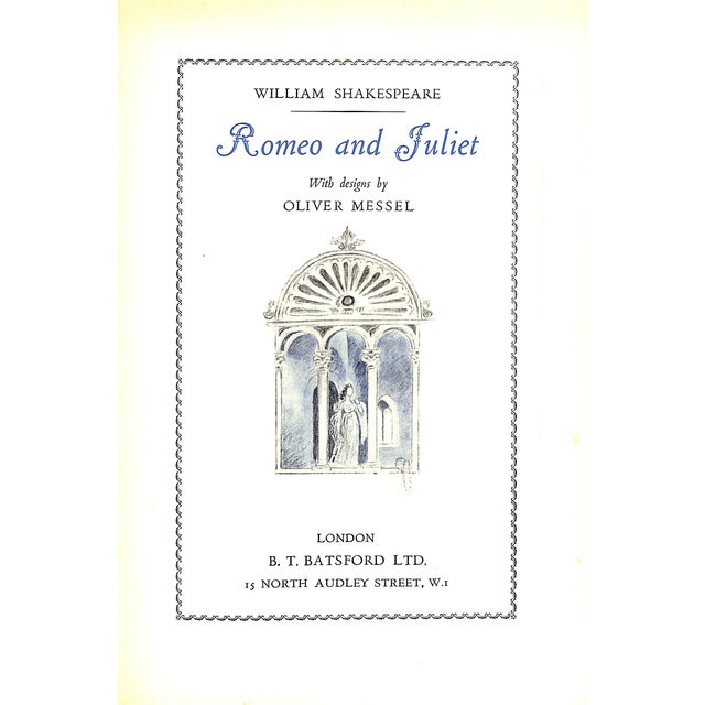 "Romeo and Juliet W/ Designs by Oliver Messel" 1936 Shakespeare, William For Sale In New York - Image 6 of 11