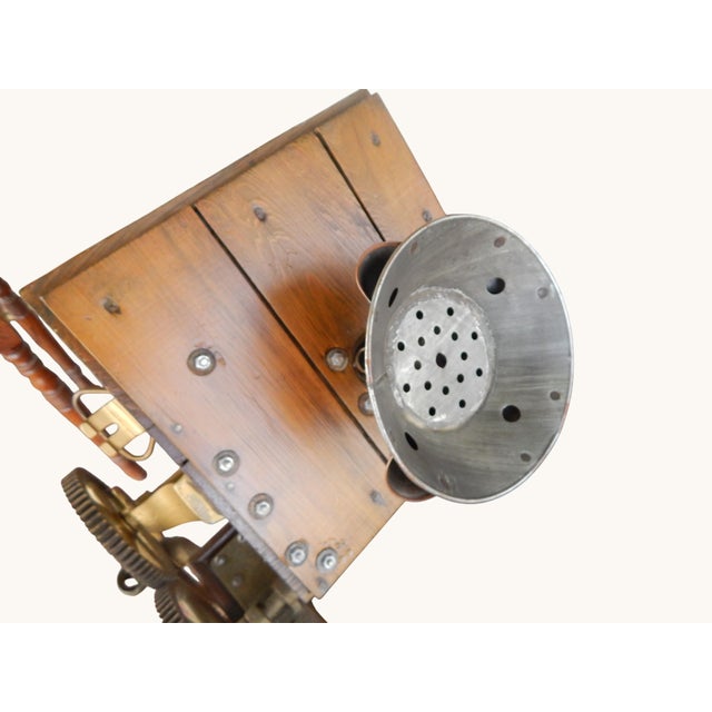 Copper Early 1900's Antique Barlow & Selig 'Big 3' Copper Tub Vacuum Washing Machine For Sale - Image 8 of 11