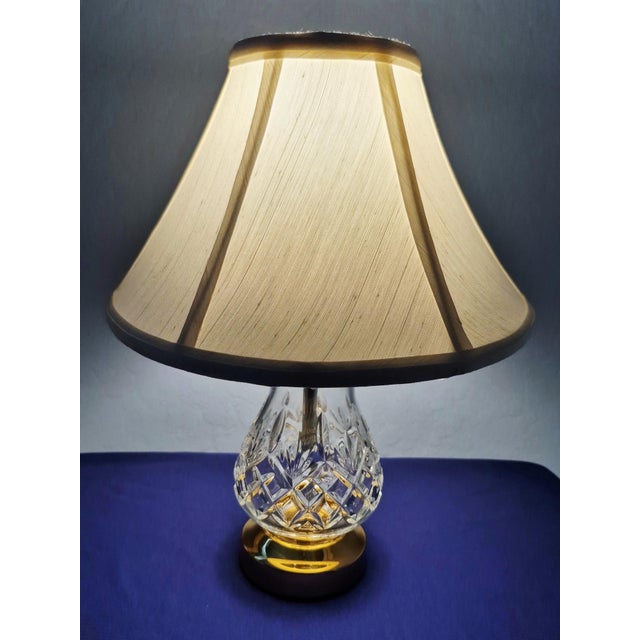 1990s Set of Two Waterford Crystal Fiona Table Lamps For Sale - Image 9 of 12