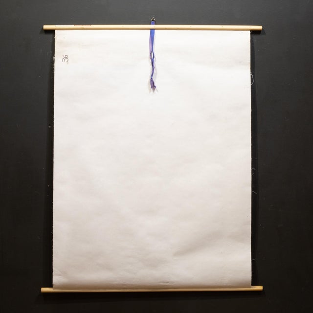 Textile Vintage Gorilla Classroom Anatomy Scroll c.1959 For Sale - Image 7 of 7
