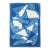 2026, Avant Garde Style, Modern Cyanotype, Handmade Monotype of Smoke and Mirrors by Kind of Cyan For Sale