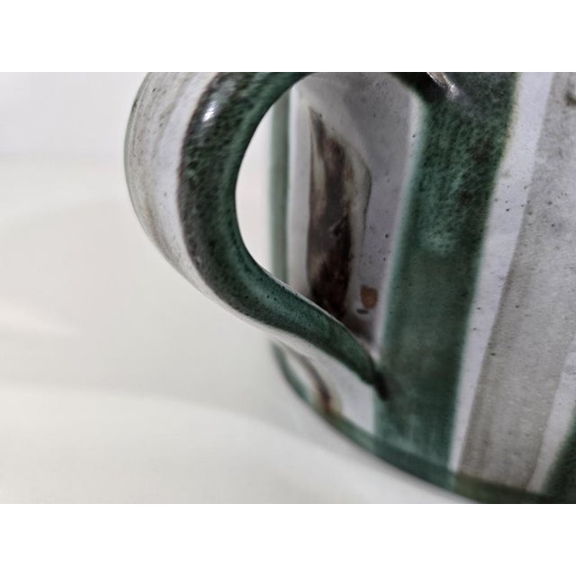 Large Bowl with Two Handles by Robert Picault for Vallauris, 1950s For Sale - Image 10 of 11