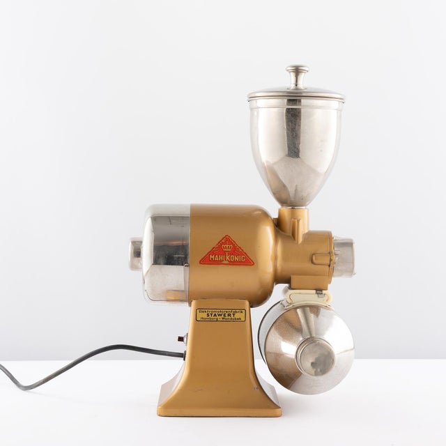 1950s Mid-Century Electric Coffee Grinder by Mahlkönig for Stawert, Germany, 1950s For Sale - Image 5 of 14