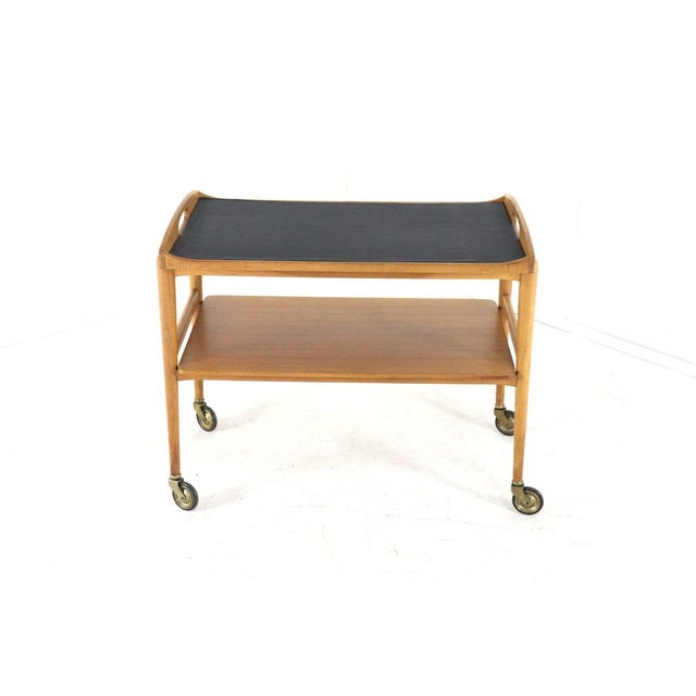 Trolley with Removable Tray, 1960s For Sale - Image 12 of 15
